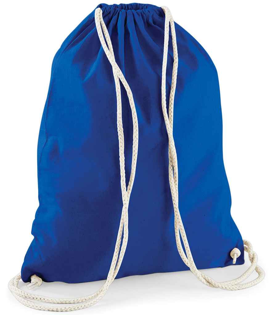 [W110 BRO ONE] Westford Mill Cotton Gymsac (Bright Royal)