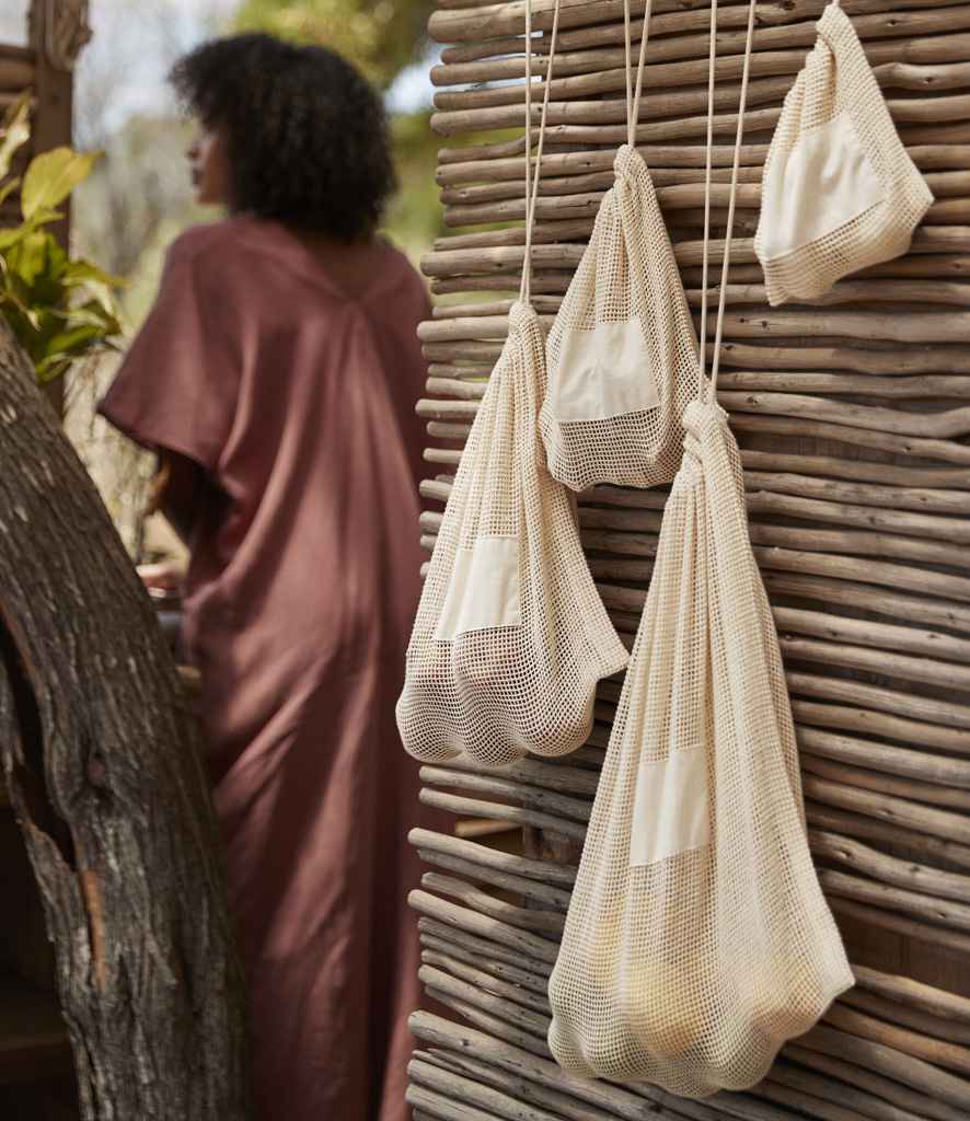 [W155 NAT XS] Westford Mill Organic Cotton Mesh Sacks (XS)