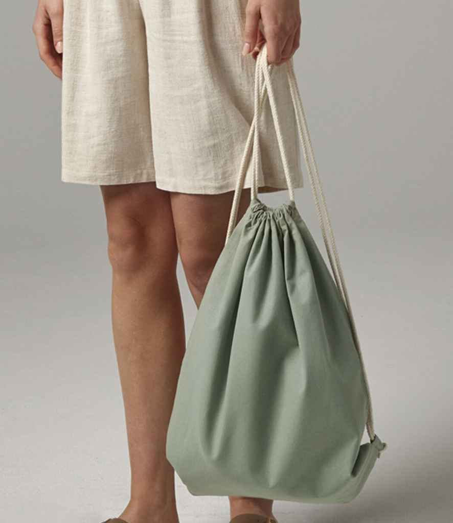 [W160 TCT ONE] Westford Mill Organic Cotton In Conversion Gymsac (Terracotta)