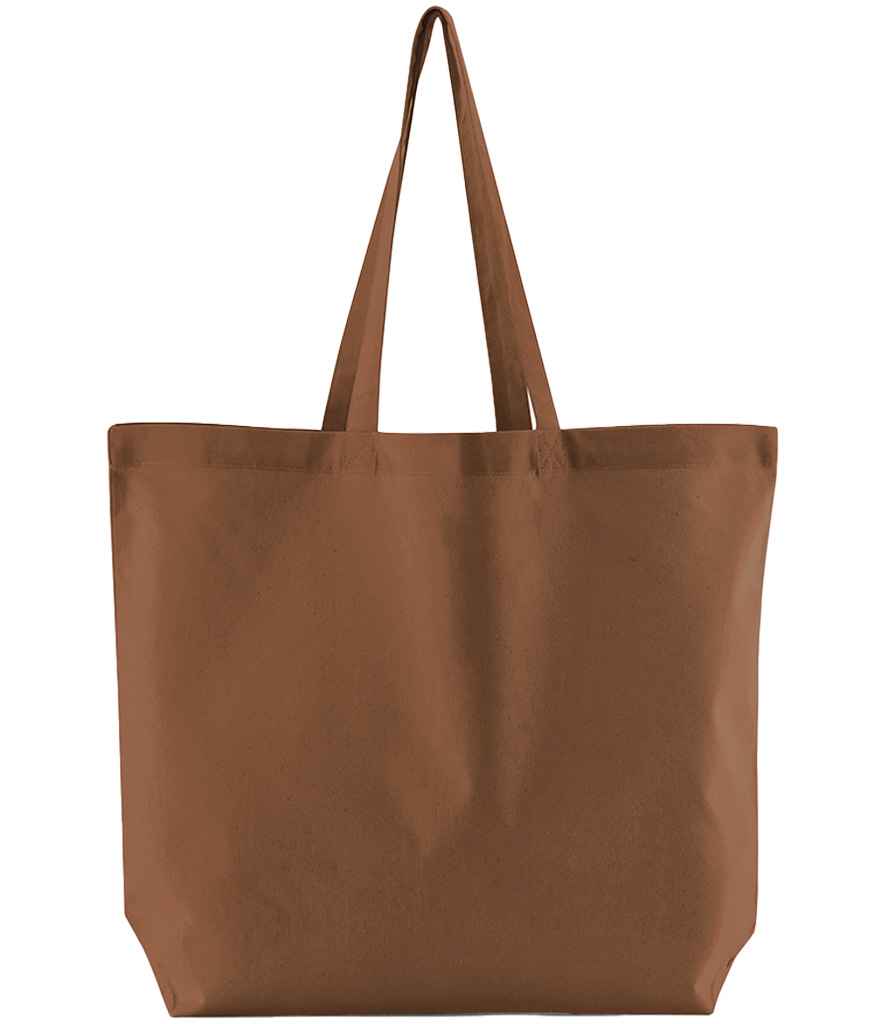 [W165 TCT ONE] Westford Mill Organic Cotton In Conversion Maxi Bag for Life (Terracotta)