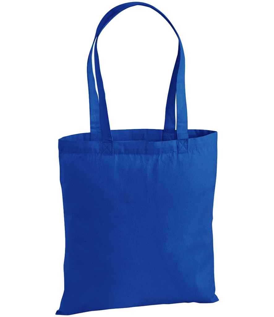 [W201 BRO ONE] Westford Mill Premium Cotton Tote Bag (Bright Royal)