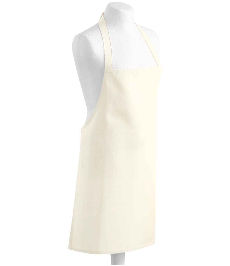 [W362 NAT ONE] Westford Mill Fairtrade Kids Craft Apron (Natural)