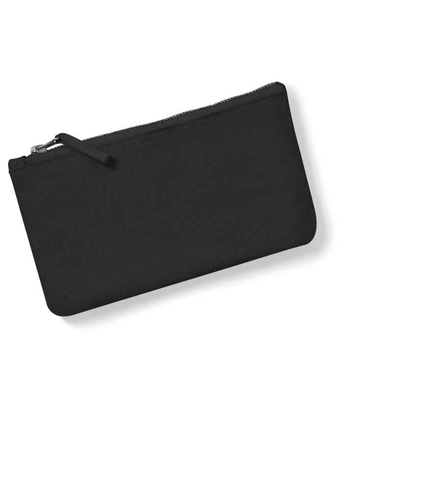 [W530 BLK XS] Westford Mill Canvas Accessory Pouch (XS, Black)