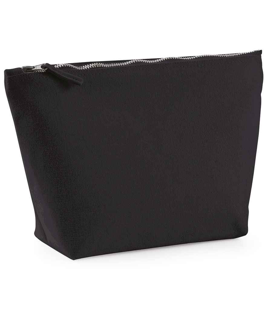 [W540 BLK S] Westford Mill Canvas Accessory Bag (S, Black)