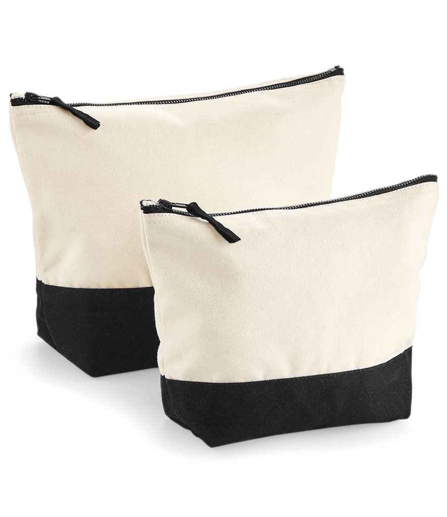 [W544 NT/BK M] Westford Mill Dipped Base Accessory Bag (M, Natural/Black)