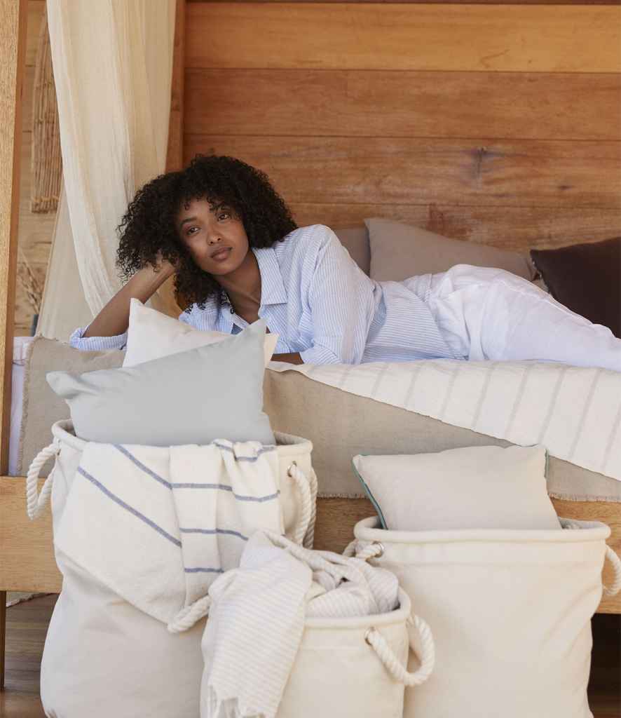 [W580 NAT S] Westford Mill Heavy Canvas Storage Trug (S)