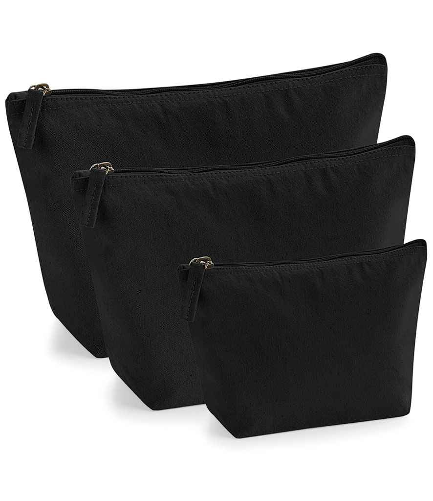 [W840 BLK S] Westford Mill EarthAware® Organic Accessory Bag (S, Black)
