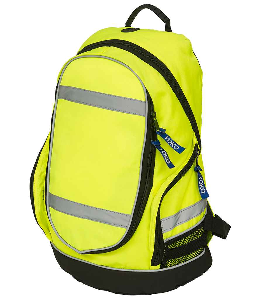 [YK502 YEL ONE] Yoko Hi-Vis London Rucksack (Yellow)