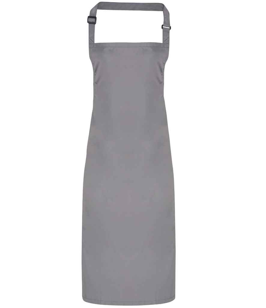 [PR115 DGY ONE] Premier Waterproof Bib Apron (Dark Grey)