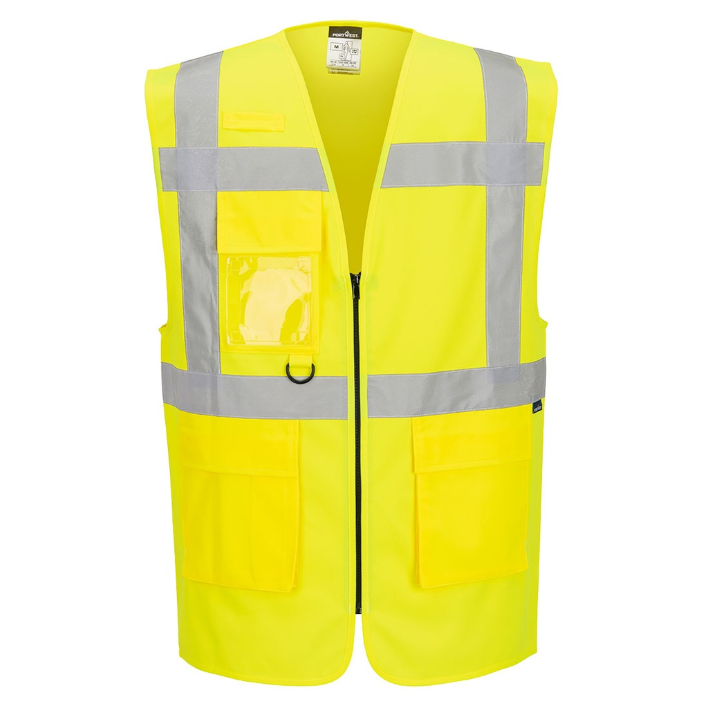 [ES476YERXS] ES1 Essential Hi-Vis Executive Vest (XS, Yellow)