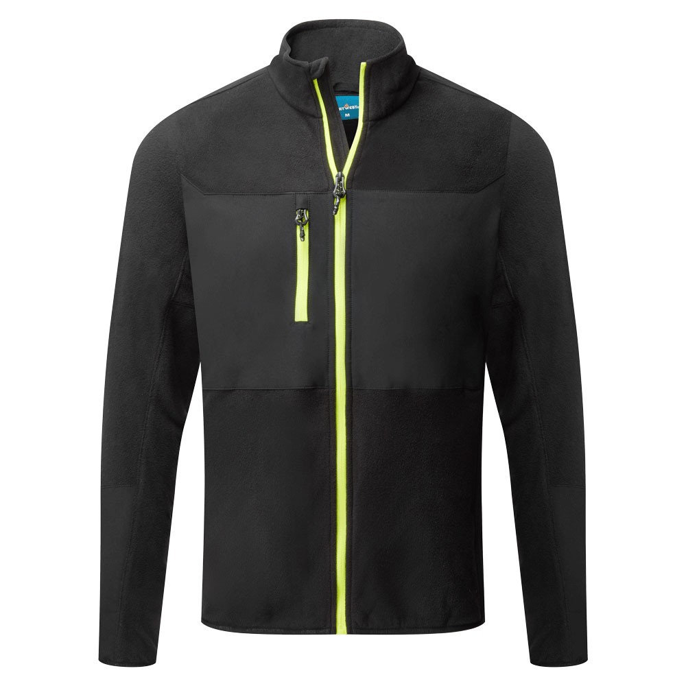 [EV476BKRS] EV4 Stretch Fleece (S, Black)