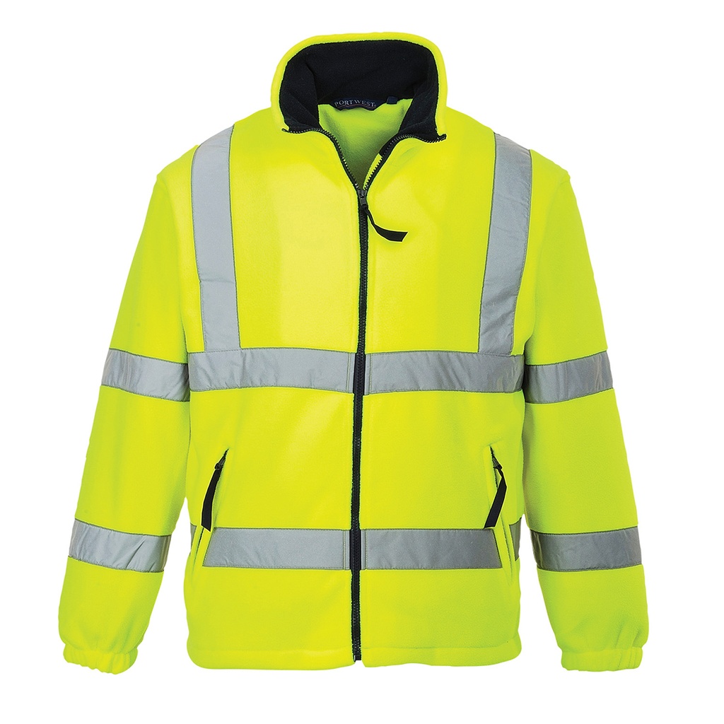 [F300YERXS] Hi-Vis Fleece (XS, Yellow)