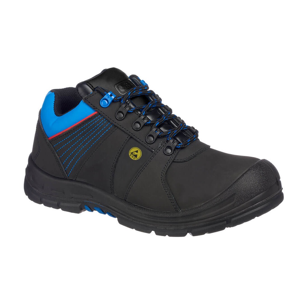[FD27BKB40] Composite Action Nubuck Low Shoe S3 ESD HRO SRC (40)