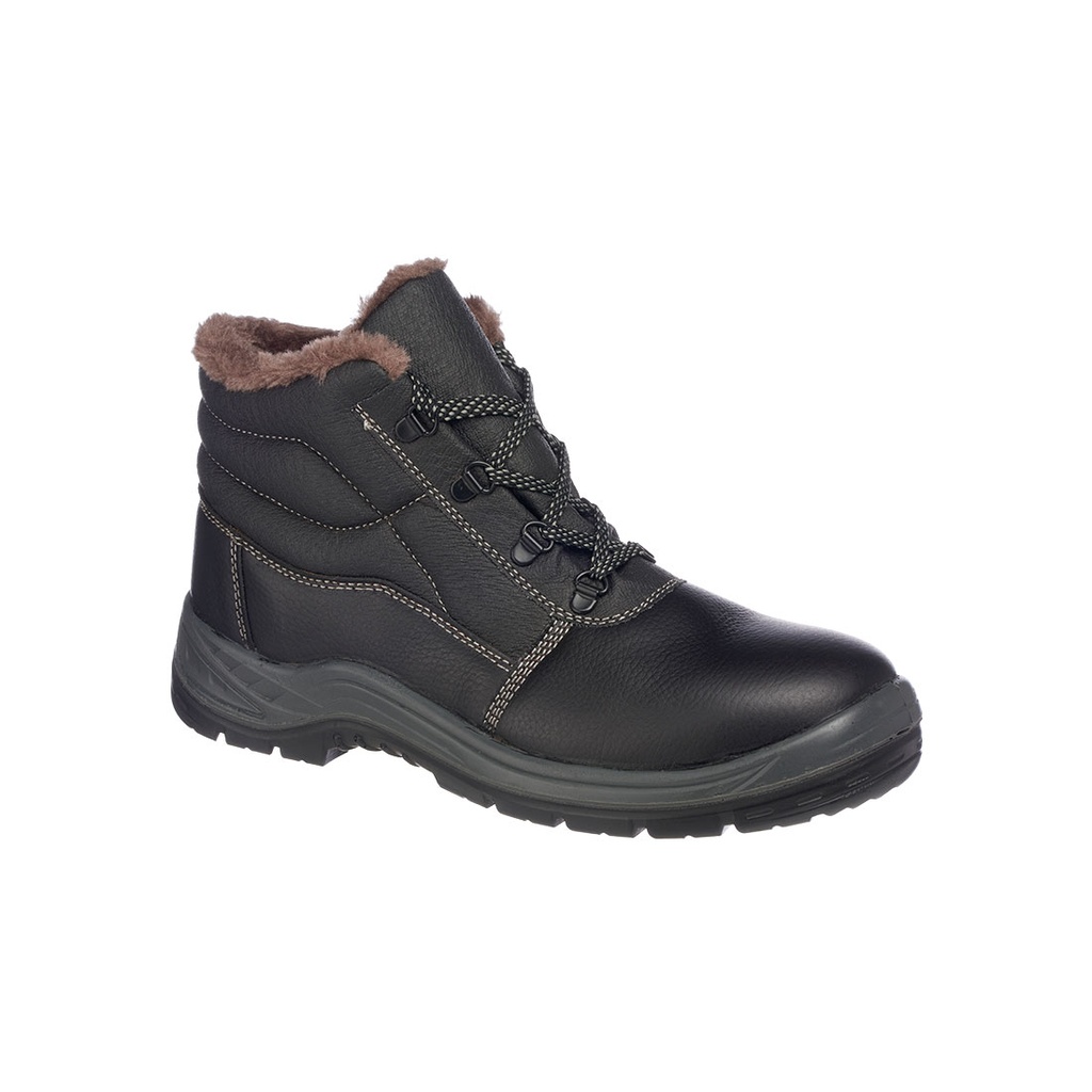 [FD33BKR36] Steel Leather Winter Ankle Boot S3 SRC (36)