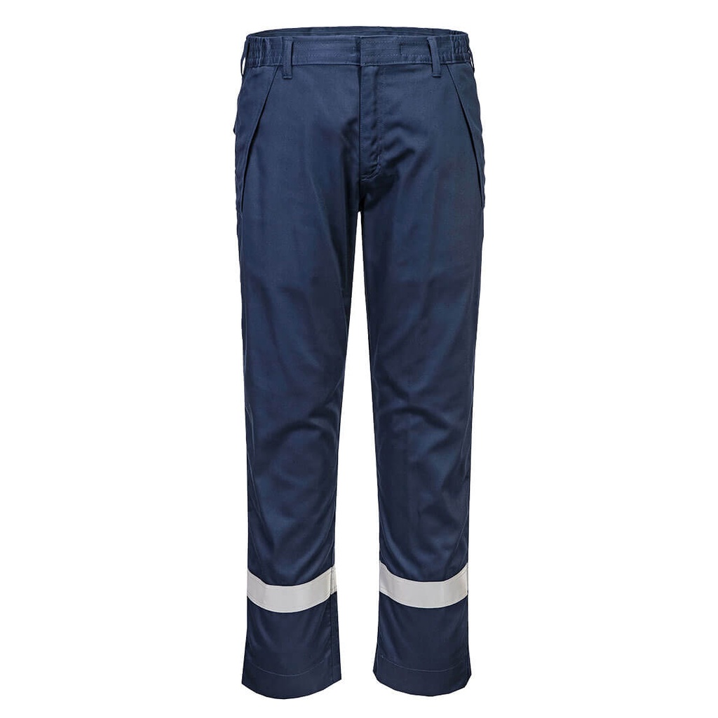 [FR417NAR28] Bizflame Work+ FR Trousers (28, Navy)