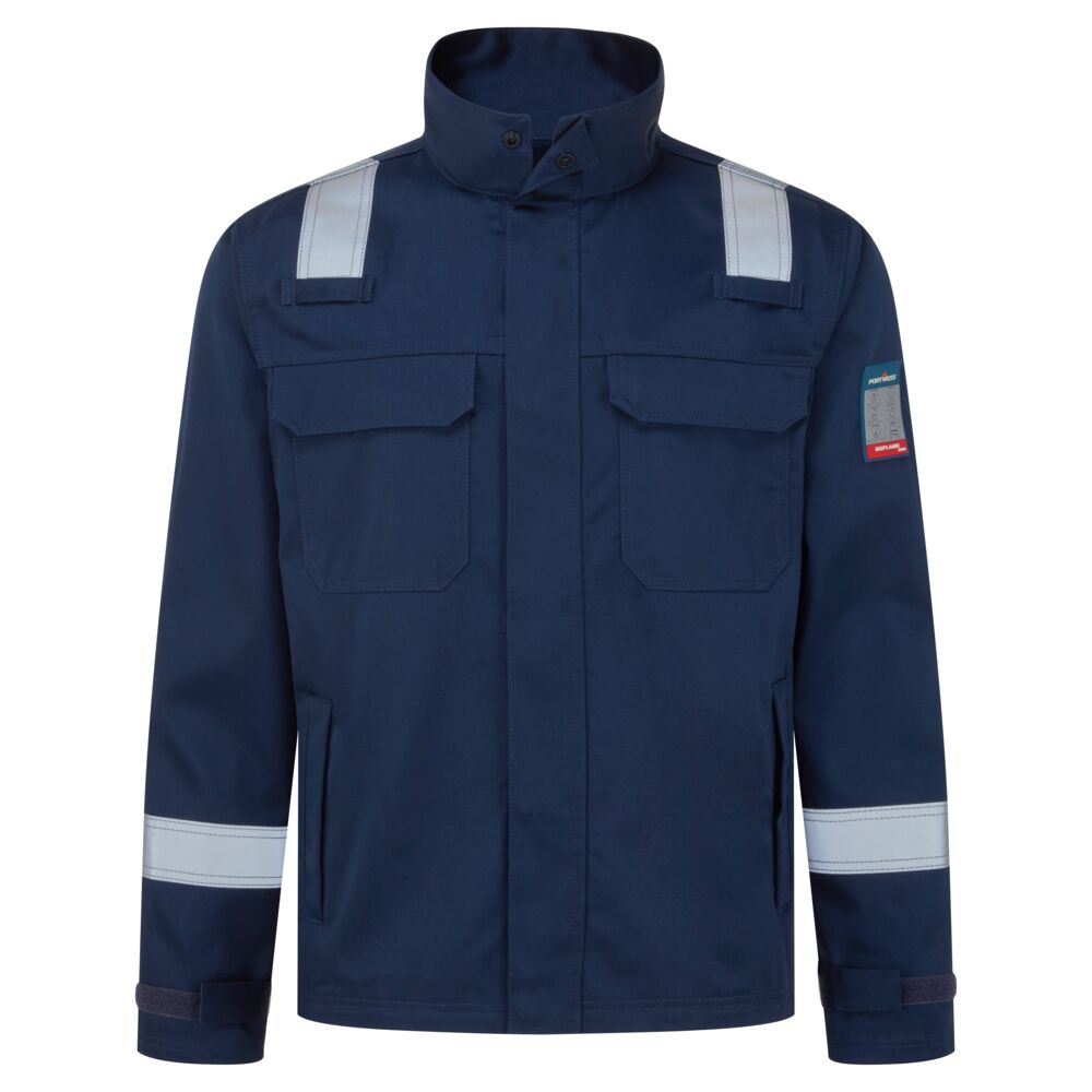 [FR741NVRS] Bizflame Work+ FR Jacket (S, Navy)