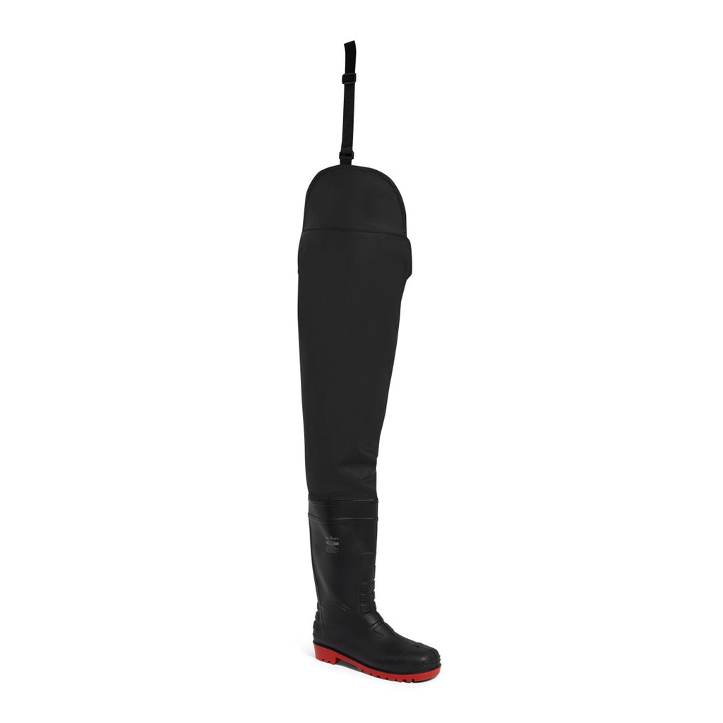 [FW71BKR37] Steel PVC Waist Wader S5 FO (37)