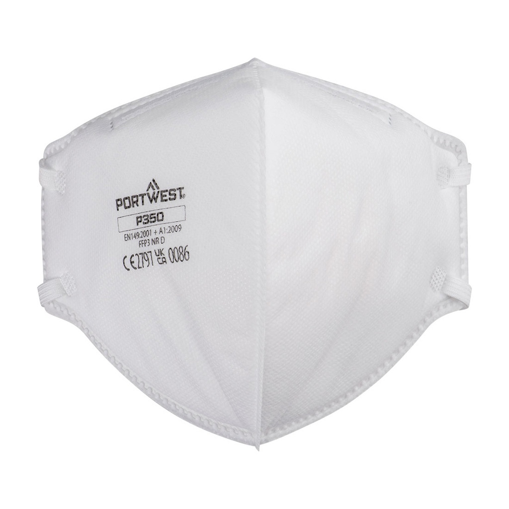 [P350] FFP3 Dolomite Fold Flat Respirator (Pk20)