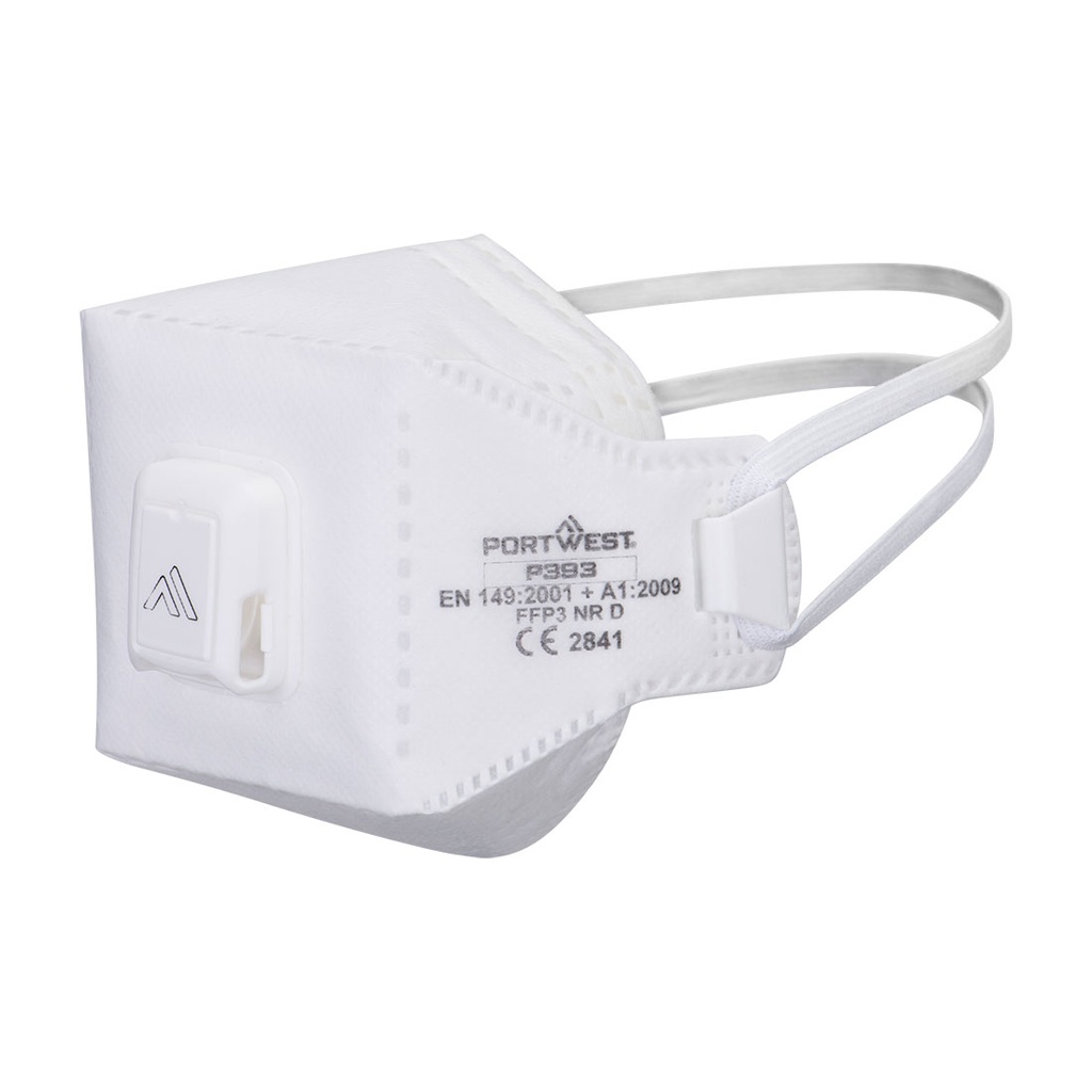[P393] EAGLE PRO FFP3 Valved Dolomite Fold Flat Respirator (Pk10)