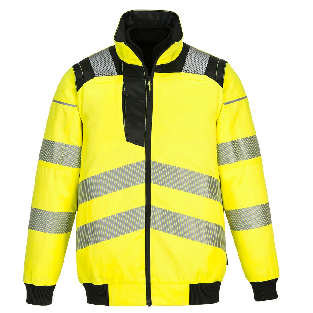 [PW302YBRS] PW3 Hi-Vis 3-in-1 Pilot Jacket (S, Yellow/Black)