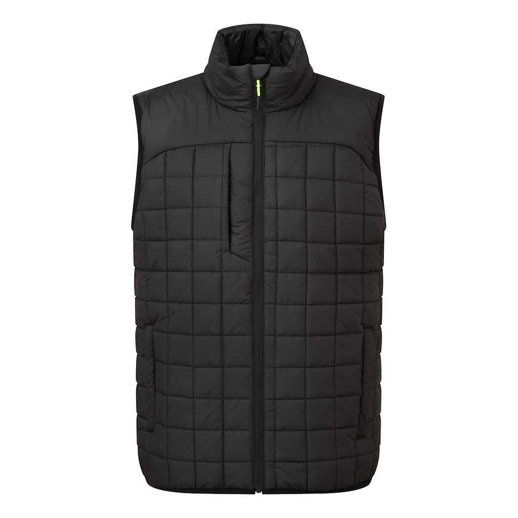 [PW339BKRXS] PW3 Square Baffle Bodywarmer (XS)