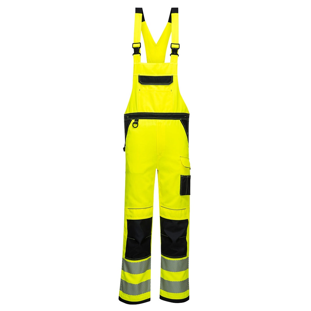 [PW344YBRS] PW3 Hi-Vis Bib and Brace (S, Yellow/Black)