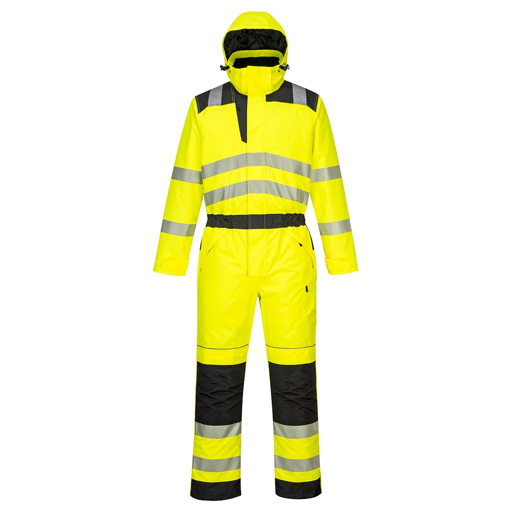 [PW352YBRS] PW3 Hi-Vis Winter Coverall (S, Yellow/Black)