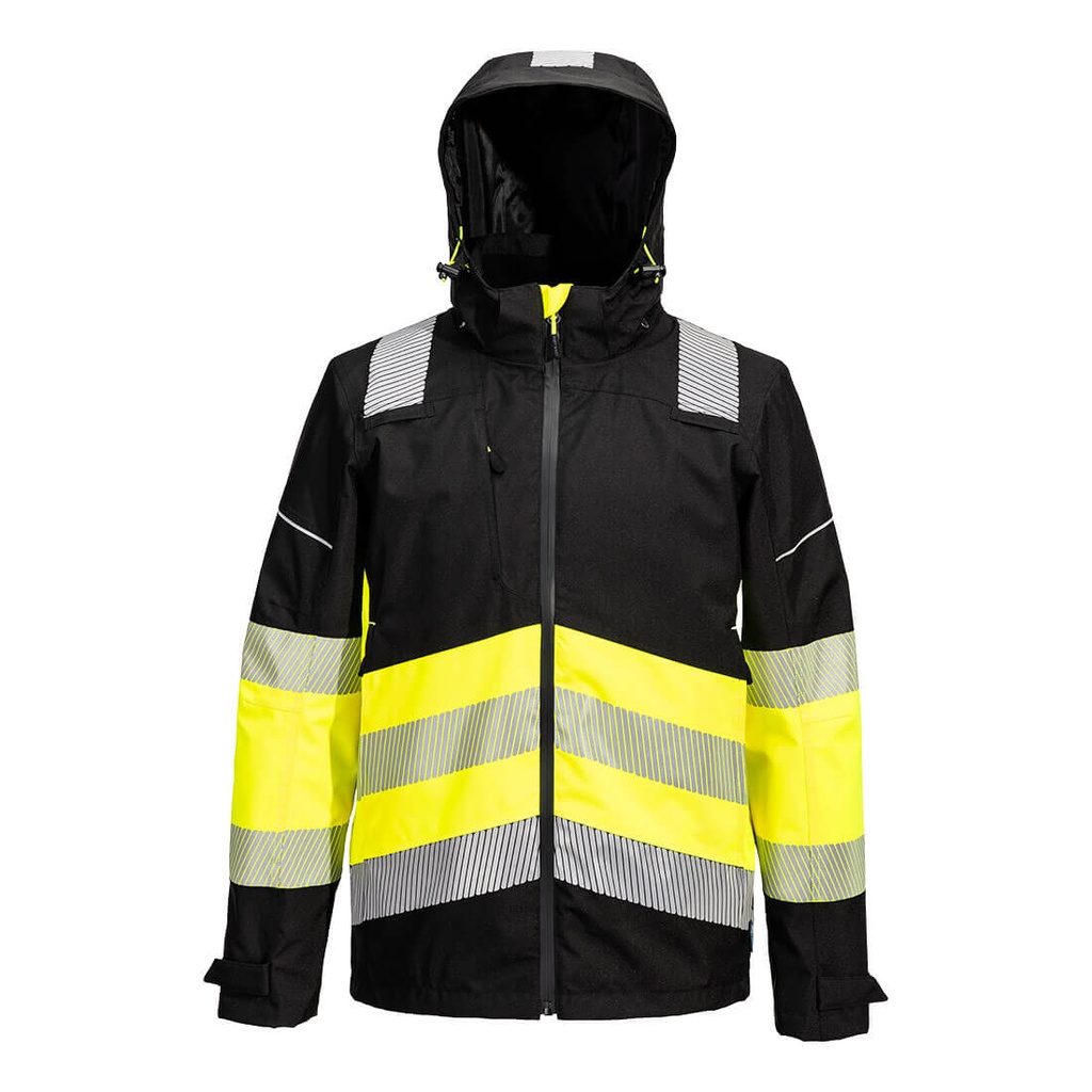 [PW368YBRS] PW3 Hi-Vis Class 1 Extreme Rain Jacket (S, Yellow/Black)