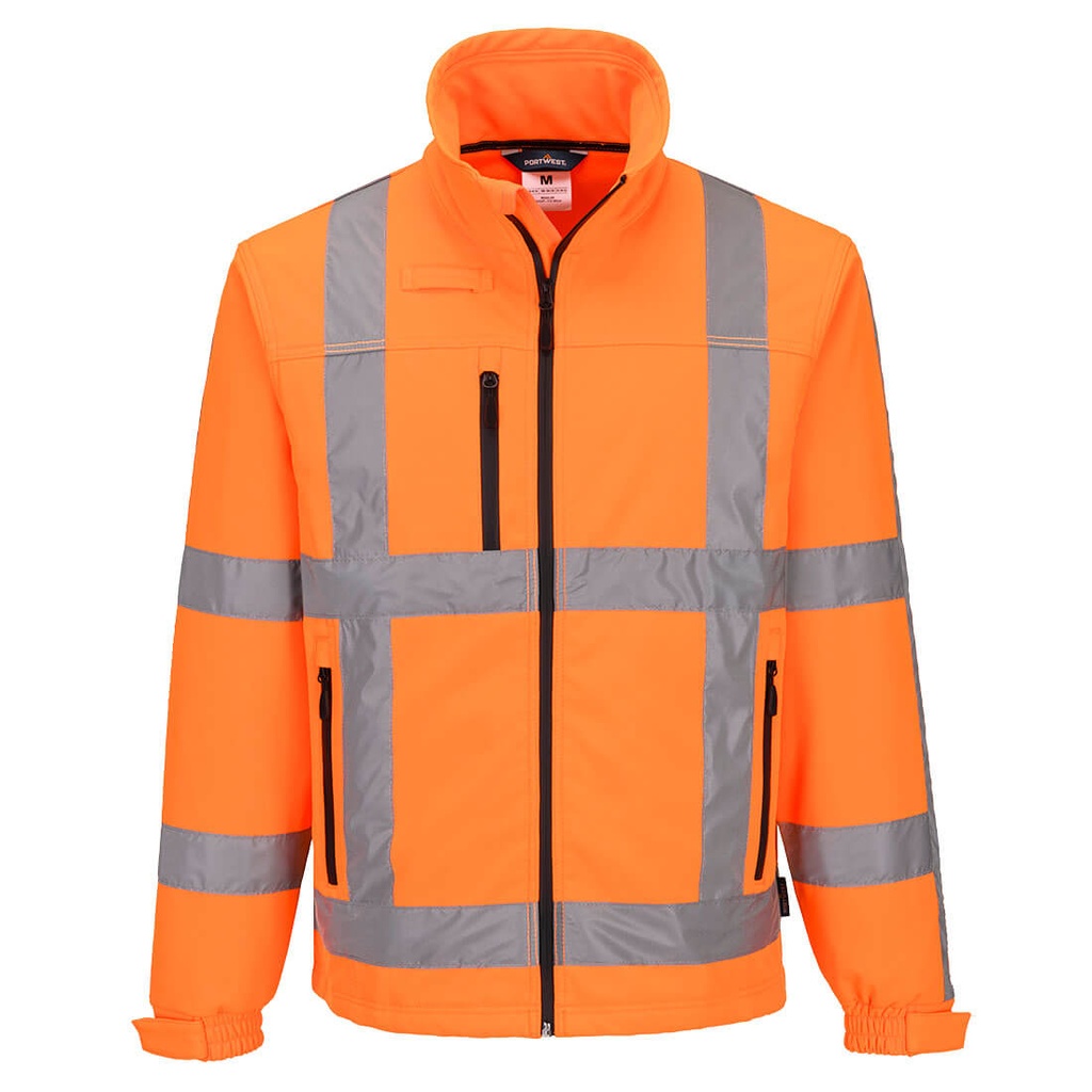 [R462ORRM] RWS Hi-Vis Softshell Jacket (3L) (M)