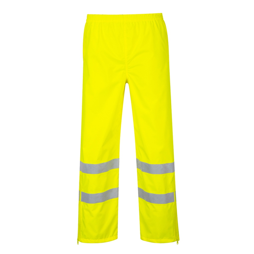 [S487YERXS] Hi-Vis Breathable Rain Trousers (XS)