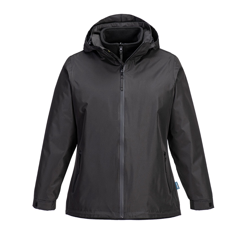 [S574BKRXS] Women's 3-in-1  Jacket (XS, Black)