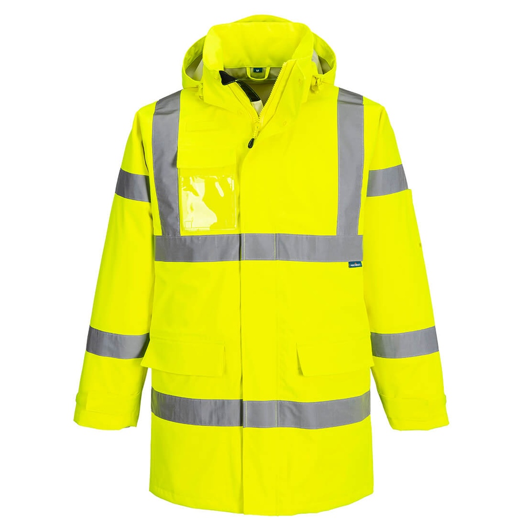 [S599YERS] Hi-Vis Extreme Rain Jacket (3L) (S, Yellow)