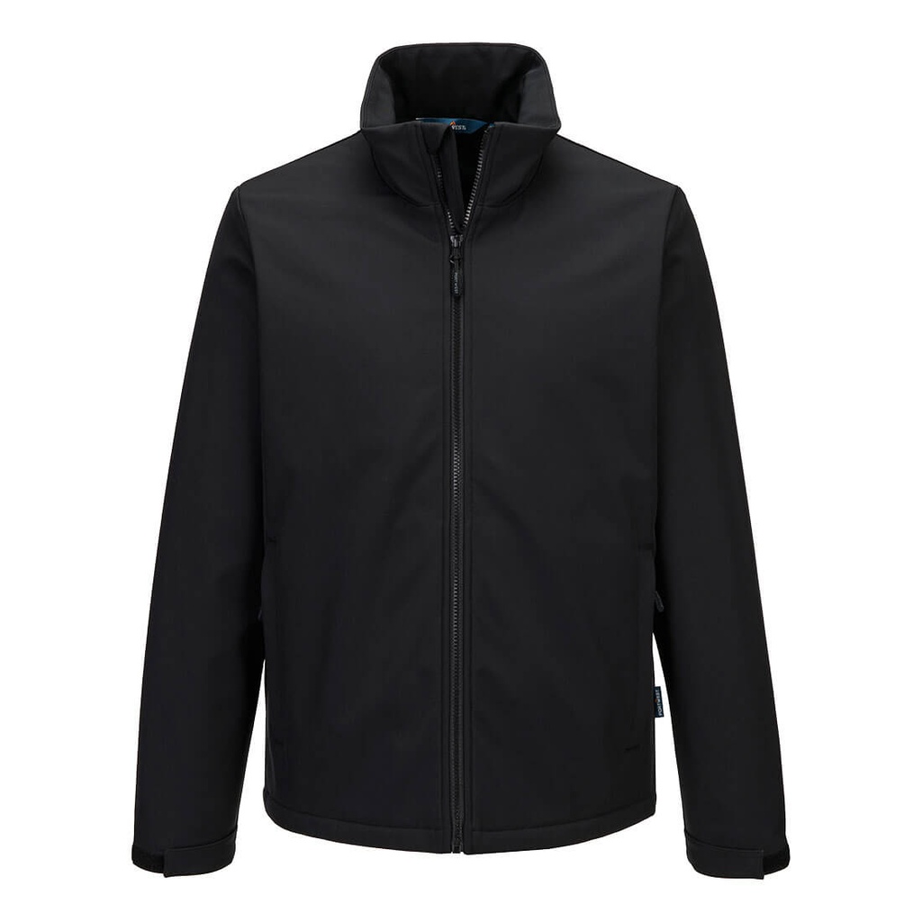 [S647BKRS] Heated Softshell Jacket (3L) (S, Black)