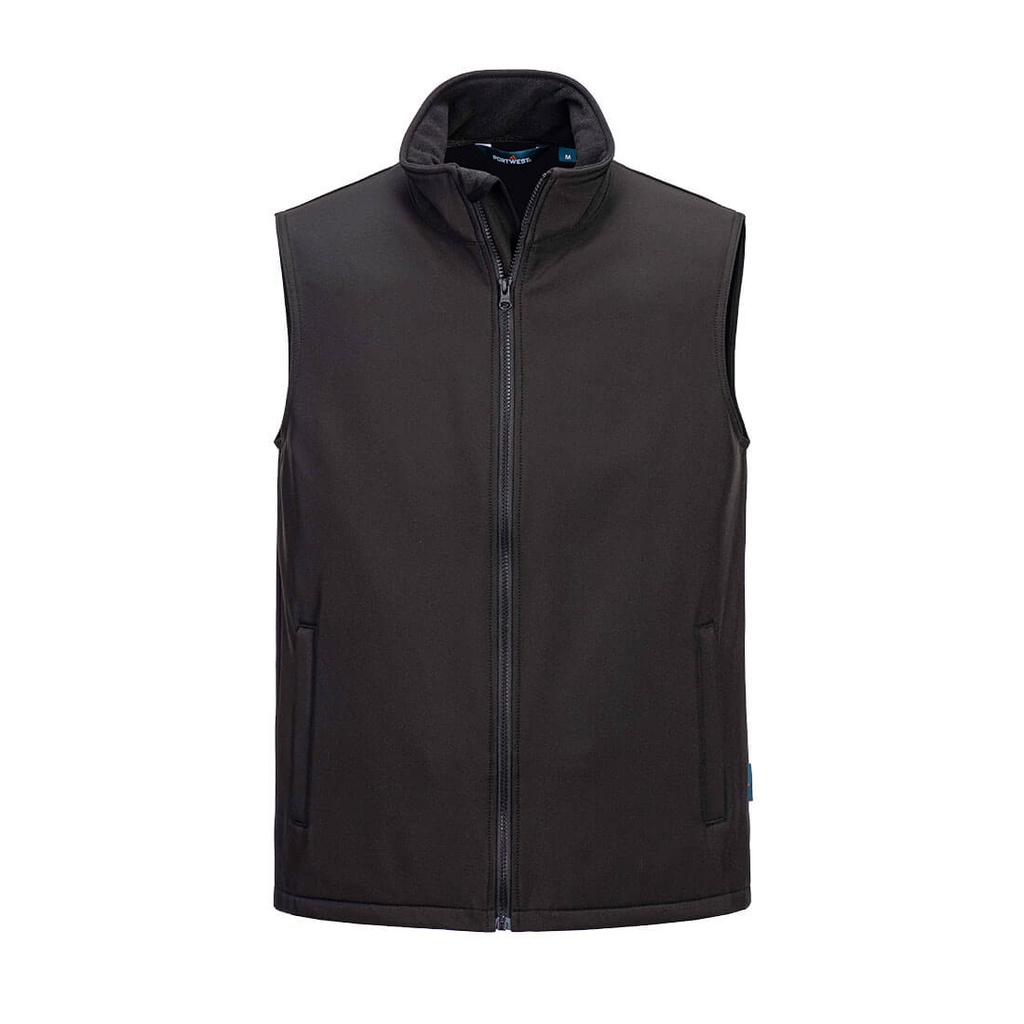 [TK22BKRS] Print and Promo Softshell Gilet (2L) (S, Black)