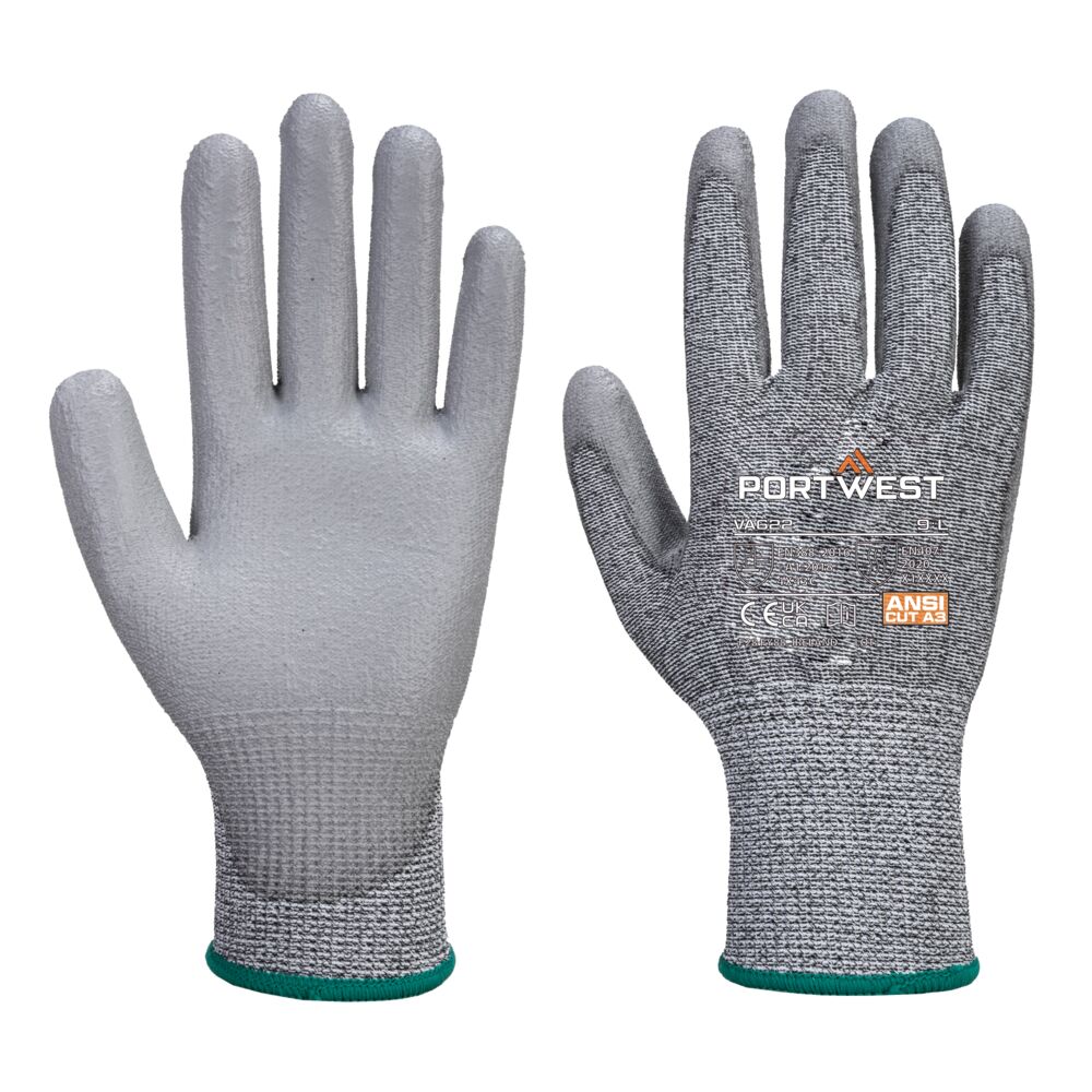 [VB622G7RXS] Vending Cut C13 PU Glove (144 Pairs) (XS)
