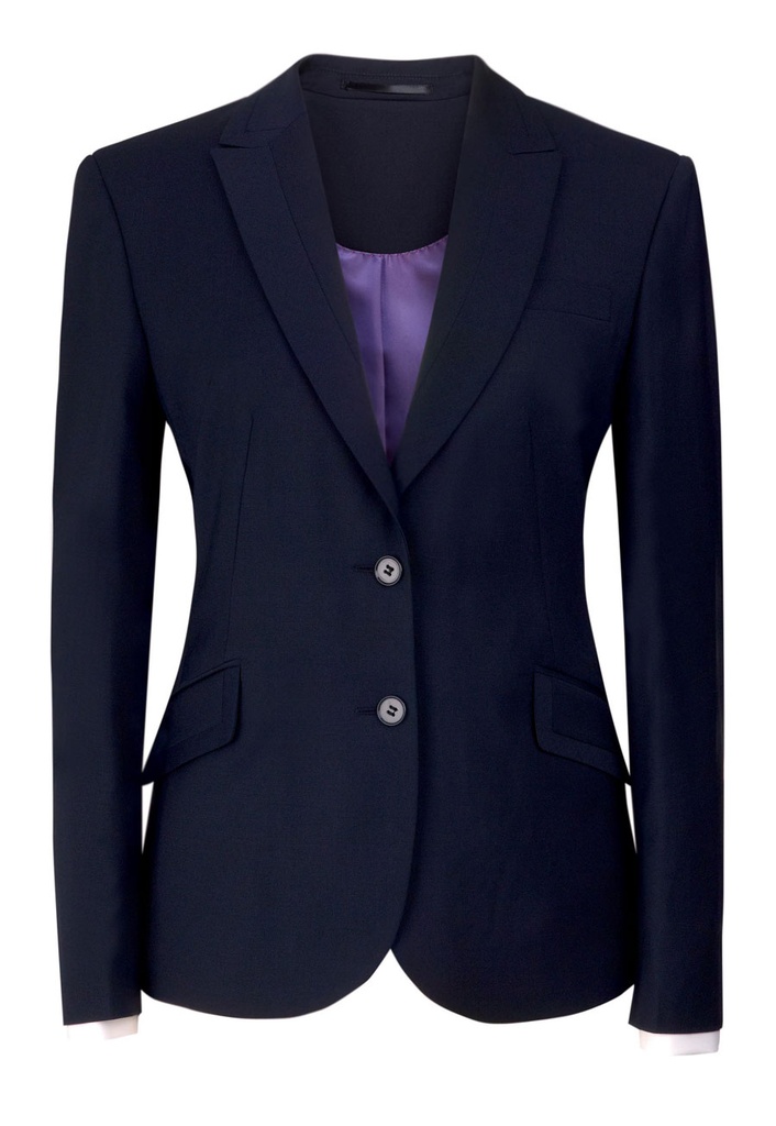 [2330ANavyCheck06R] Brook Taverner Novara Jacket (6 Regular, Navy Check)