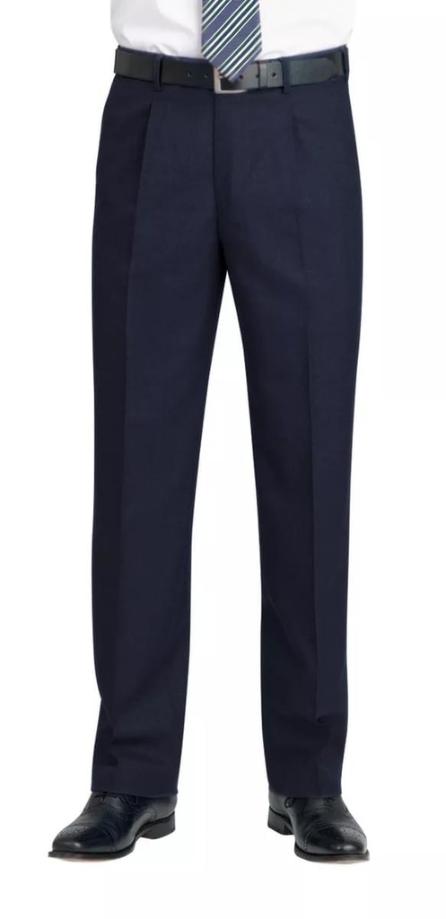 [8432DBlack28] Brook Taverner Branmarket Trouser (28, Black)