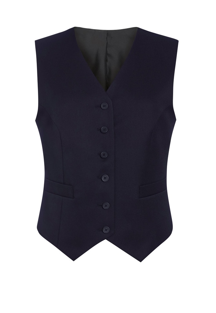 [2233DBlack06R] Brook Taverner Omega Waistcoat (6 Regular, Black)