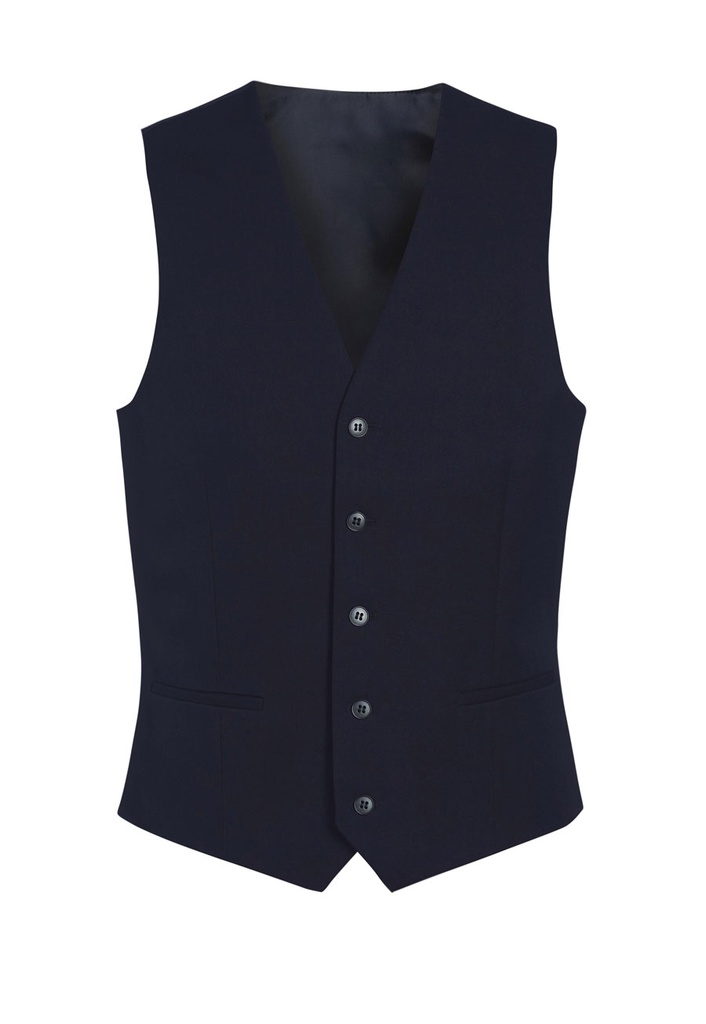 [1295DBlackMED] Brook Taverner Mercury Waistcoat (Med, Black)