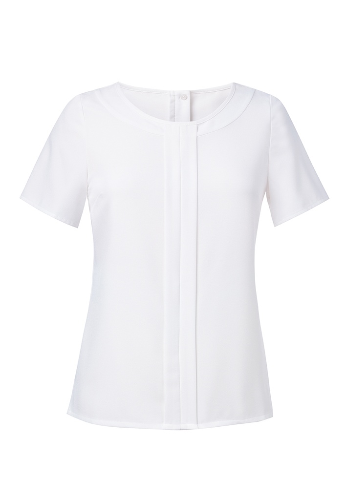 [2265BCream06R] Brook Taverner Felina Blouse (6 Regular, Cream)