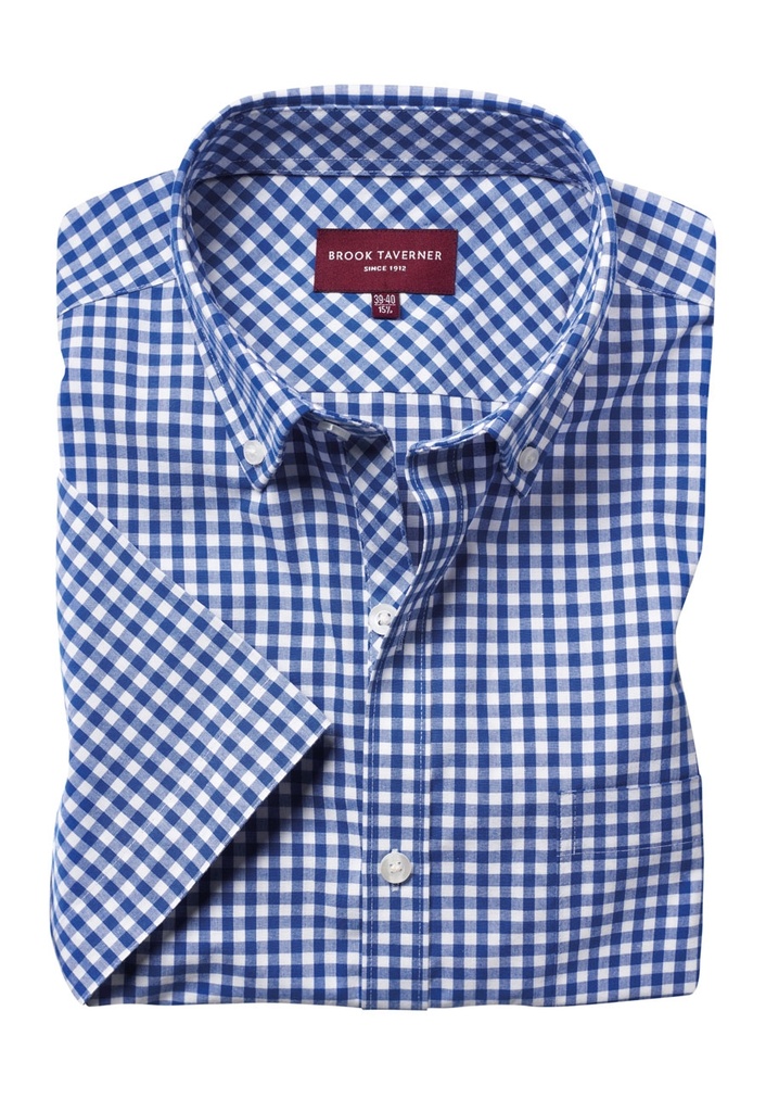 [7885BBrown145] Brook Taverner Portland Shirt (145, Brown)