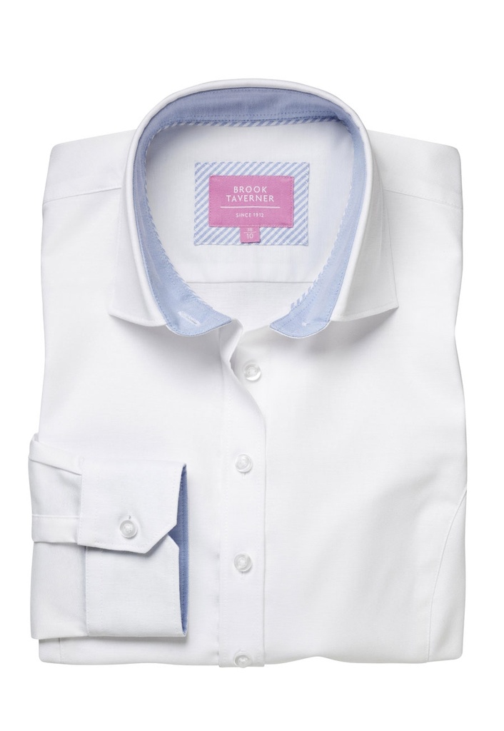 [2361ESkyBlue06R] Brook Taverner Mirabel Shirt (6 Regular, Sky Blue)