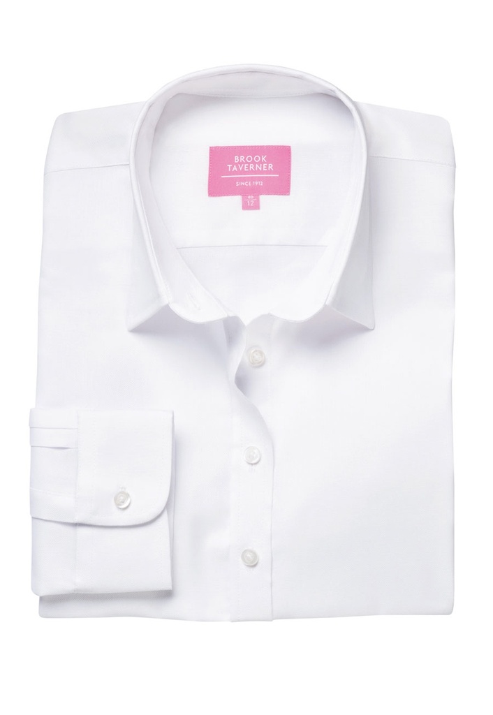 [2359ESkyBlue06R] Brook Taverner Albany Shirt (6 Regular, Sky Blue)