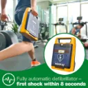 Mindray BeneHeart C2 Defibrillator Fully Automatic AED (Voice & Visual-Guided CPR Instructions)