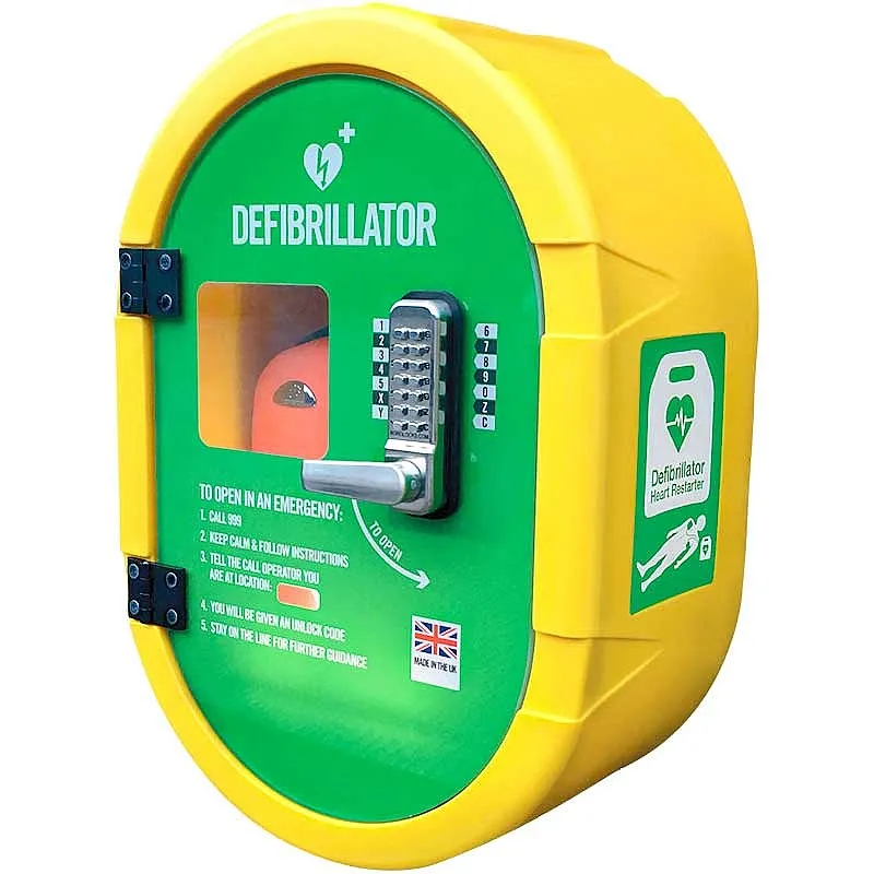 [K914] DefibSafe Outdoor Cabinet with Keypad Lock