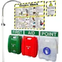 Evolution Electric Shock Rescue Point With Glove Dispenser Evolution +, Elec. ShockRescue