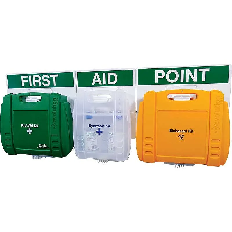 [FAP32LG] Evolution Comprehensive First Aid Point (Large), British Standard Compliant Evolution +, Comprehensive