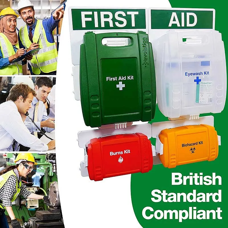 [FAP33MD] Evolution Complete First Aid Point (Medium), British Standard Compliant Evolution +, Complete