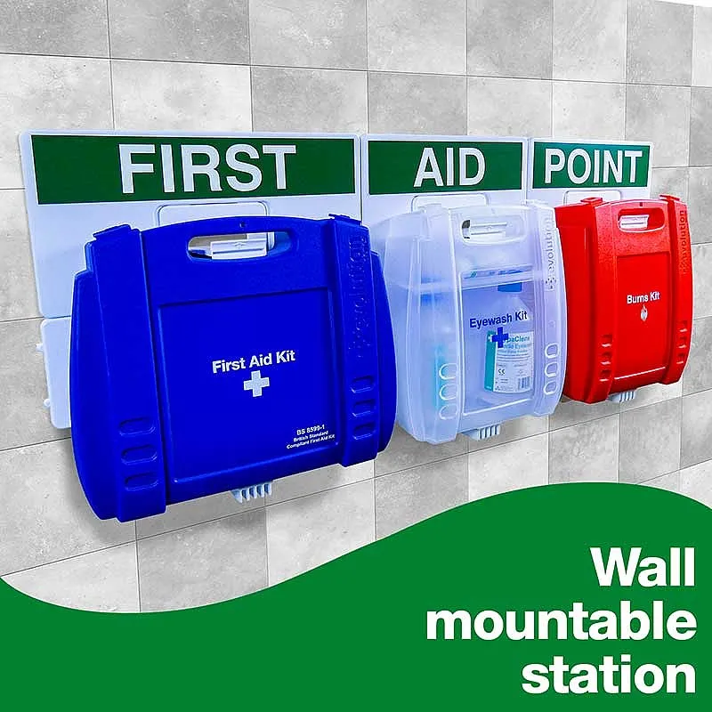 [FAPB34LG] Evolution Comprehensive Catering First Aid Point (Large), British Standard Compliant Evolution +, Comprehensive