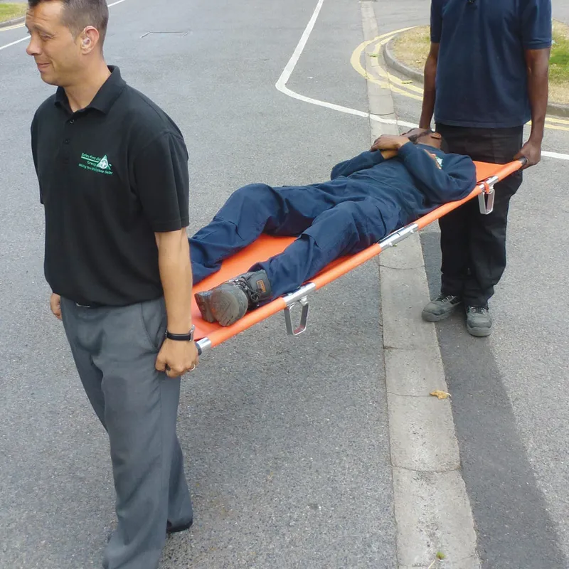 [T108] Light Weight 2-Fold Stretcher with Bag Load Capacity 160kg